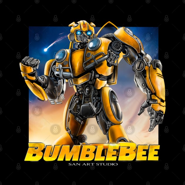 Bumblebeeart by SAN ART STUDIO 