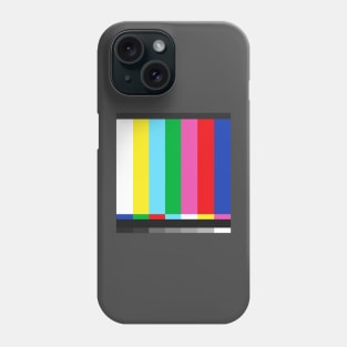 Tv Test Pattern Color Bar Graphic Phone Case