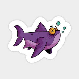 Purple Shark (Tiburón Morado) Magnet