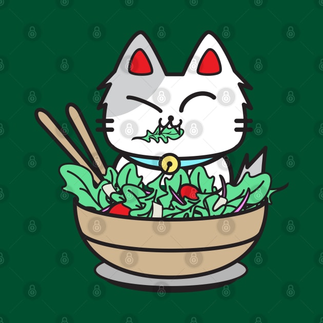 Arugula Cat by plattercats