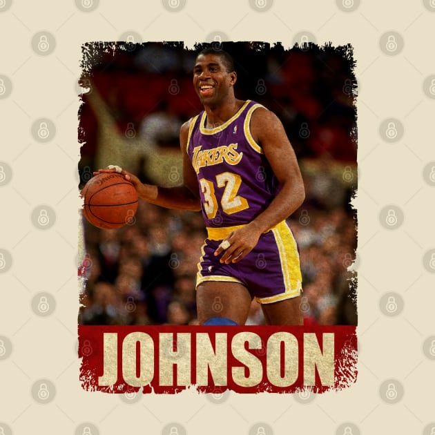 Magic Johnson - NEW RETRO STYLE by FREEDOM FIGHTER PROD