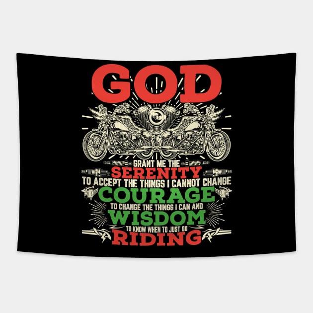 Biker Tapestry by UniqueWorld