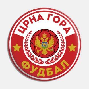 ЦРНА ГОРА ФУДБАЛ Pin