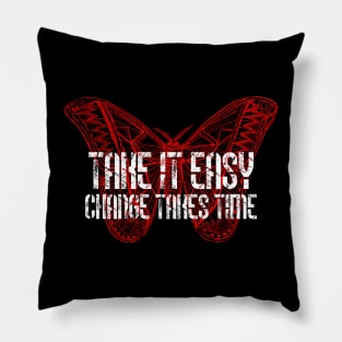 Butterfly Shading Art Pillow