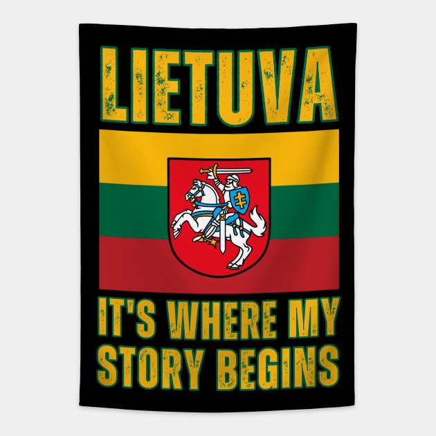 Lietuva Tapestry by footballomatic