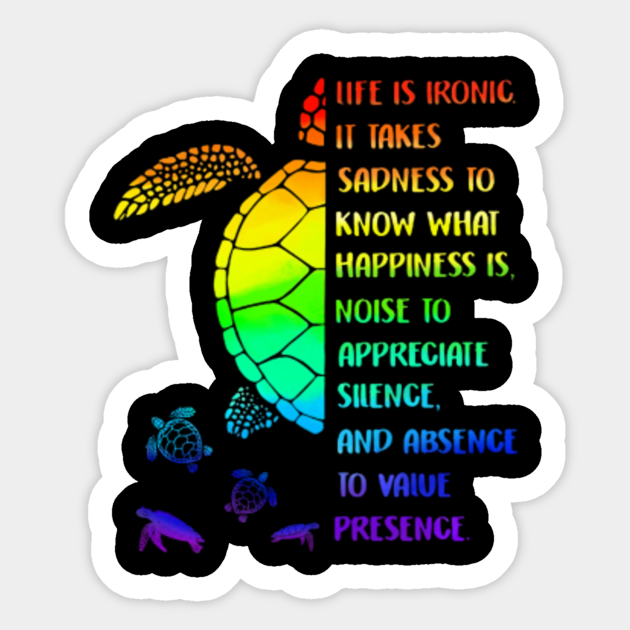 Turtle Spectrum - Turtle - Sticker