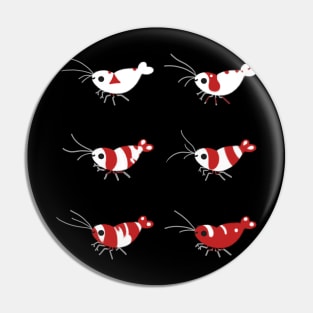 Crystal red shrimps Pin