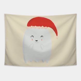 Christmas ghost Tapestry