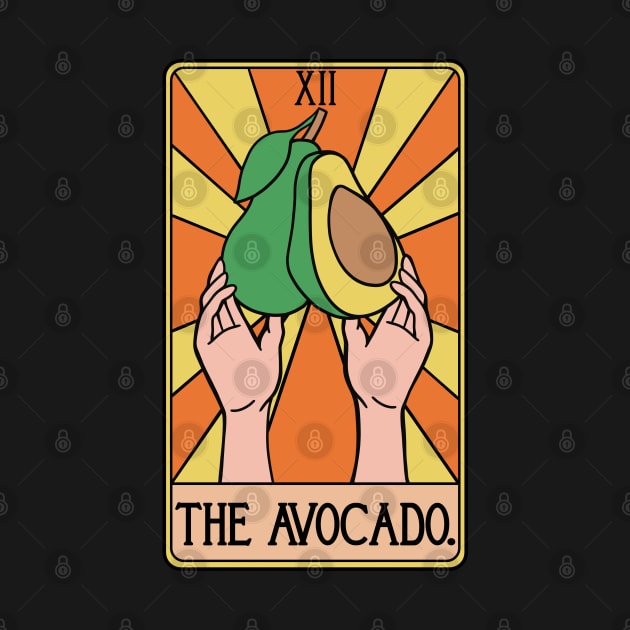 Avocado Tarot Card Funny by isstgeschichte