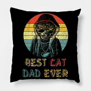 Best Cat Dad Ever Club 5 Pillow