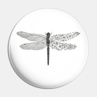 Blossom Dragonfly Pin