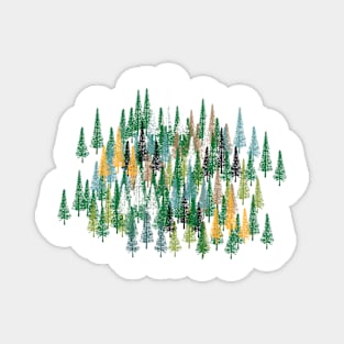 Cook Pine Forest Green Magnet