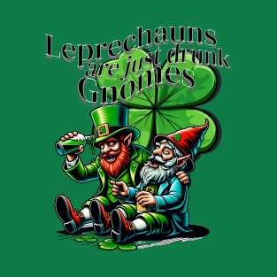 Leprechauns are just drunkGnomes T-Shirt