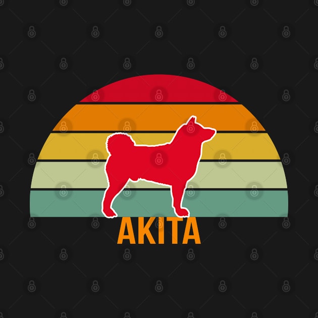 Akita Vintage Silhouette by seifou252017