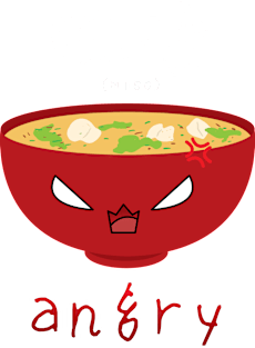 Miso Angry Magnet