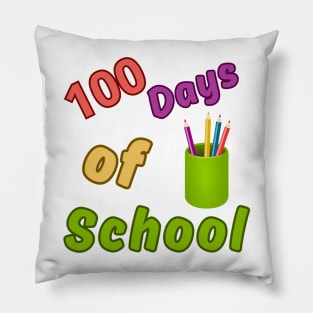 100 days of school- back to school Pillow