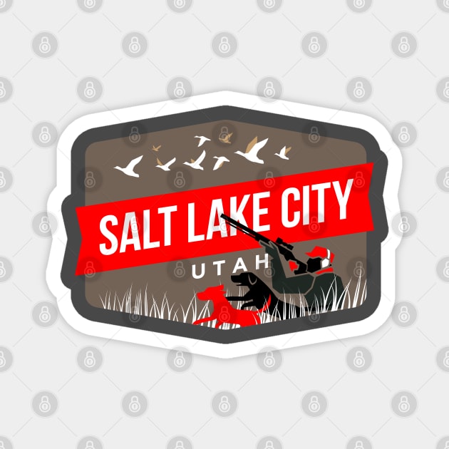 Duck Season Salt Lake City Magnet by MplusC