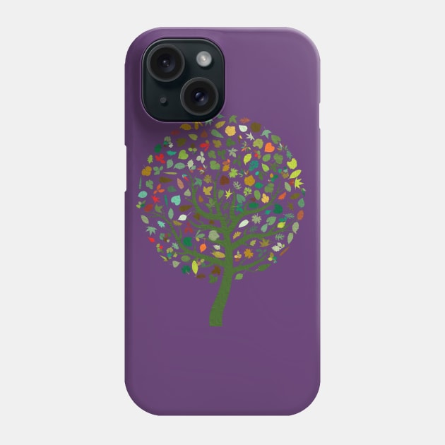 Leaf Tree Phone Case by whatwemade