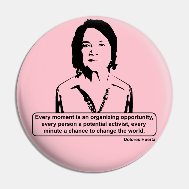 Dolores Huerta Quote Pin by Voices of Labor