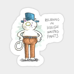 Dapper Cat - High Waisted Magnet