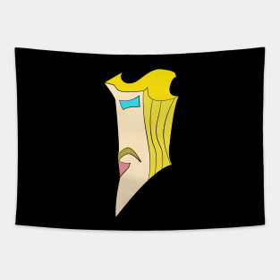 Handsome Abstract Man Tapestry