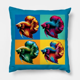 Elephant Ear Betta - Cool Tropical Fish Pillow