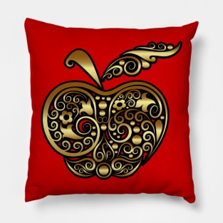 Golden Apple Pillow