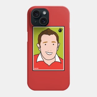 Jonathan Davies aka Jiffy, Wales rugby union player and presenter Phone Case