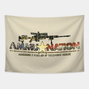 Vintage Gta Ammu-Nation 1963 Tapestry