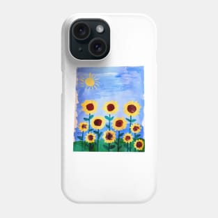 Sunflower Valley Phone Case