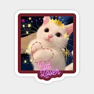 Cat lover Magnet