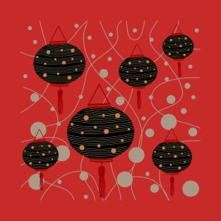 Lantern Festival - Red T-Shirt