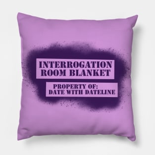 Interrogation Room Blanket! Pillow