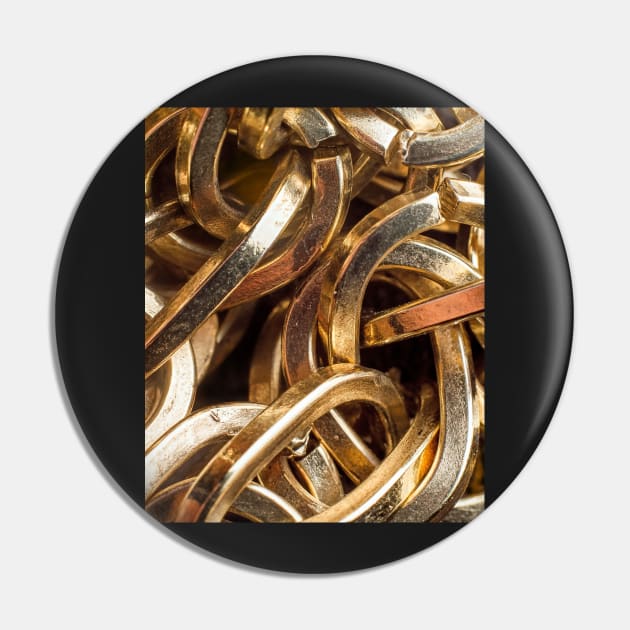 Solid Gold Links  3D Gold Chain Looks great on clothing apparel. Pin by Abstractdiva