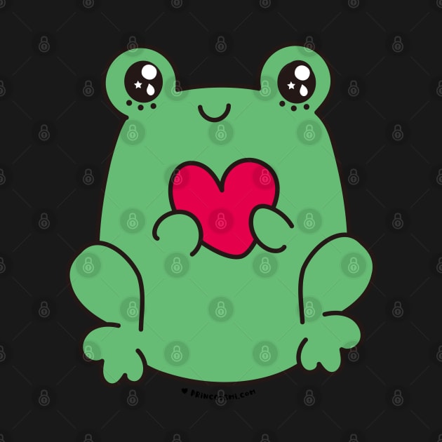 cute frog, kawaii frog cartoon by princessmi-com