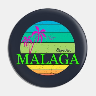 Malaga Spain Pin