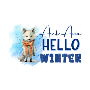 Winter's Whimsy: Arctic Aura T-Shirt