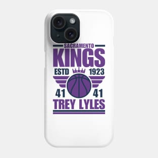 Sacramento Kings Lyles 41 Basketball Retro Phone Case