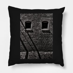 Toronto Distillery District Windows No 2 Pillow