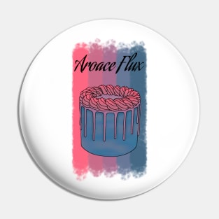 Aroace Flux Dessert Pin