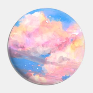 Clouds Pin