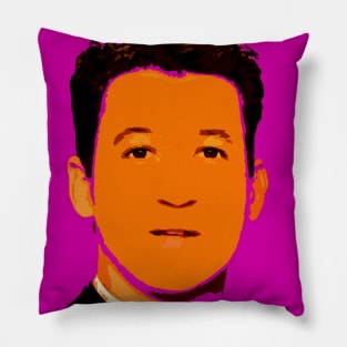 miles teller Pillow