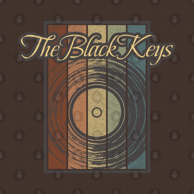 The Black Keys Vynil Silhouette by North Tight Rope