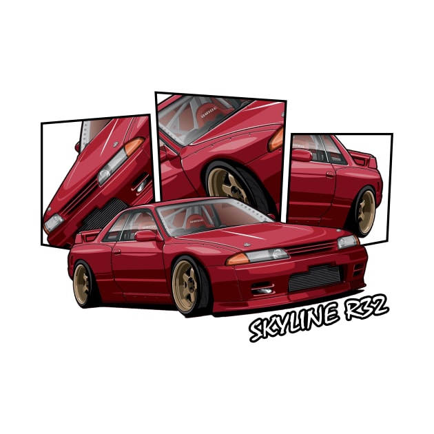 Nissan Skyline R32 by T-JD