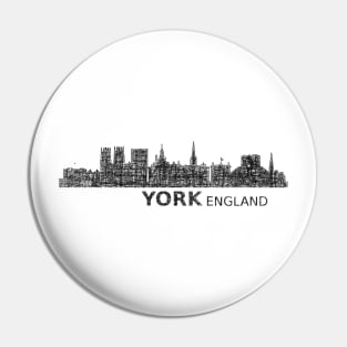 York England - World Cities Series by 9BH Pin