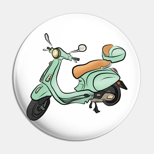 Vespa Pin by mastyle