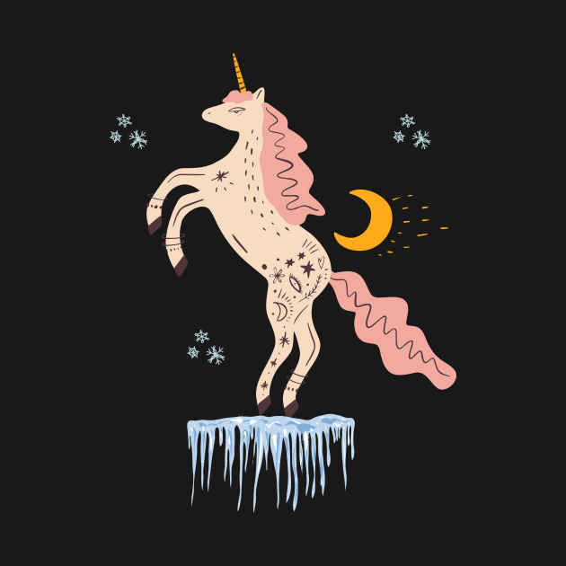 Christmas Evil Unicorn by Totalove