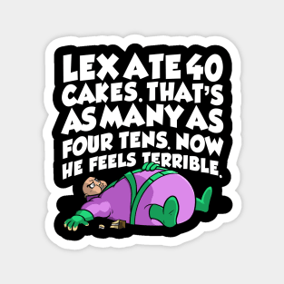 Lex 40 Cakes 2.0 Magnet