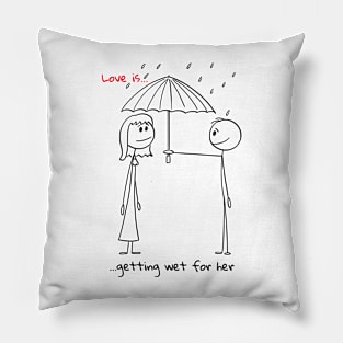 Love is Getting wet For Her Pillow