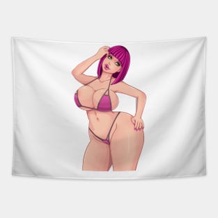 sexy Hentaii - Sexy anime girl Tapestry